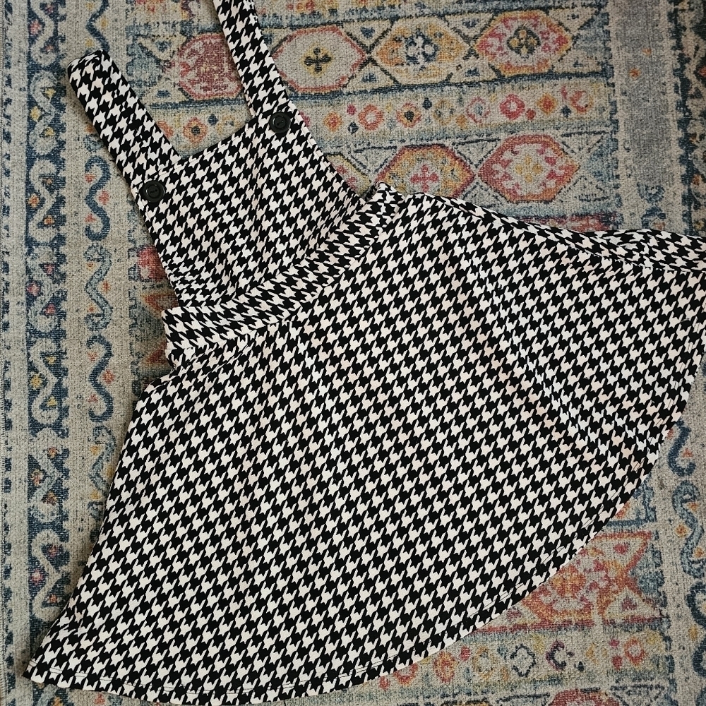 Lily Bleu Black and White Patterned Dress